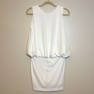 GRACIA White Sleeveless Dress - Medium